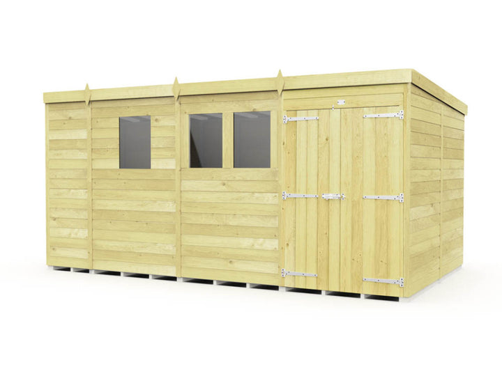 13ft x 8ft Pent Shed