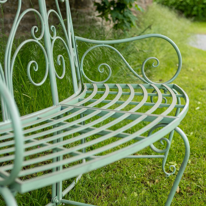 Ascalon Curved Bench - 'Green'