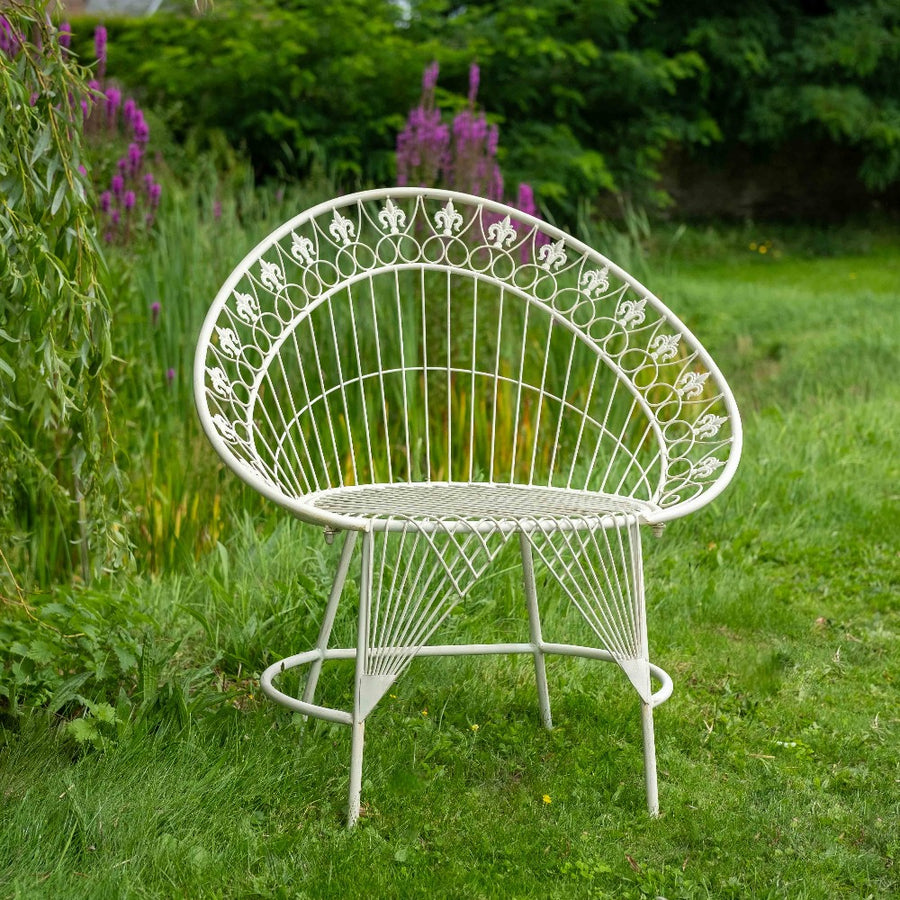 Ascalon Blaisdon High Back Chair - 'Cream'