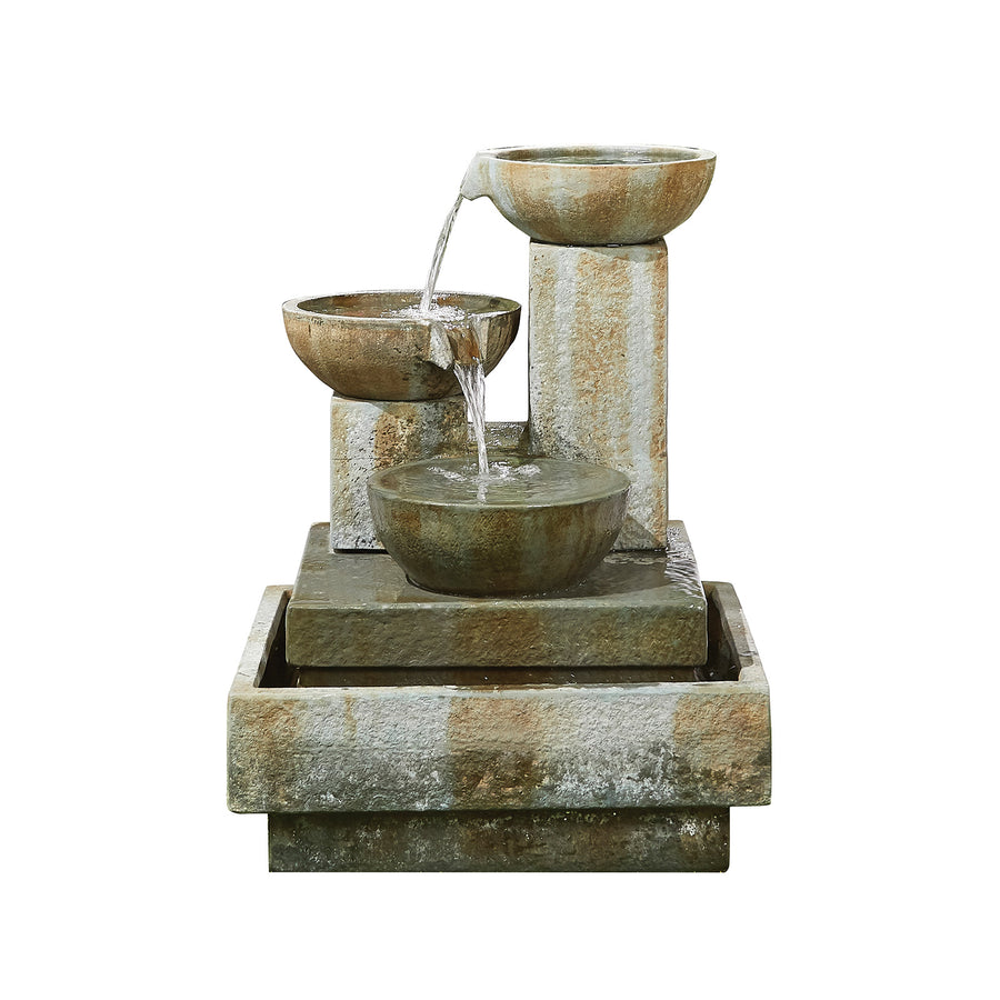 Easy Fountain Patina Bowls