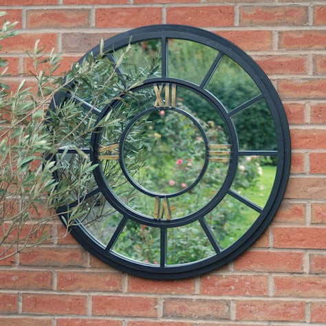 Ascalon Clock Mirror