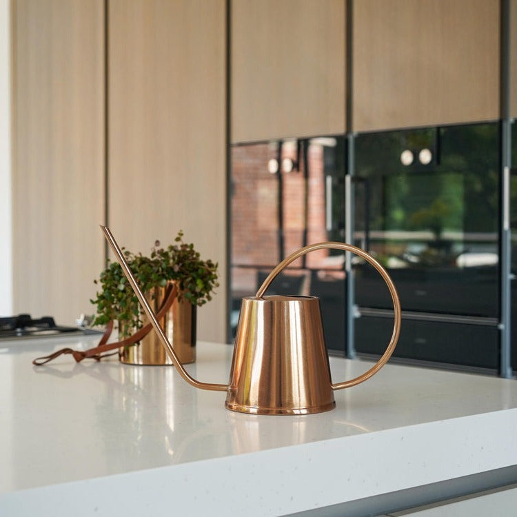 Ivyline Kensington Indoor Copper Watering Can