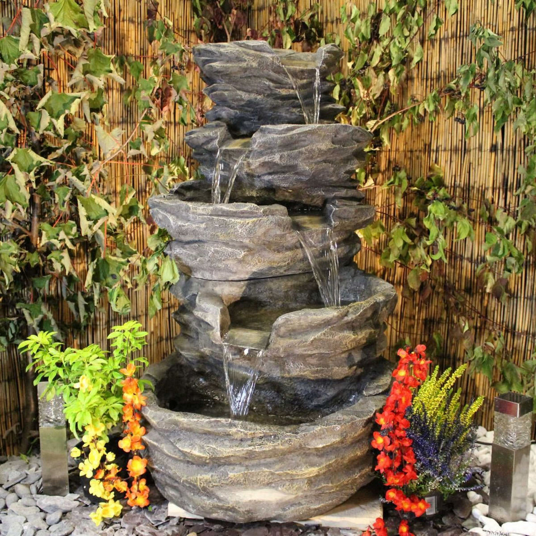 Tranquility 5-Tier Stone Water Feature