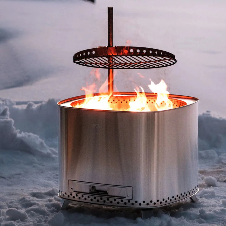 Fire Pit Brasa 50 - burning fire with grill