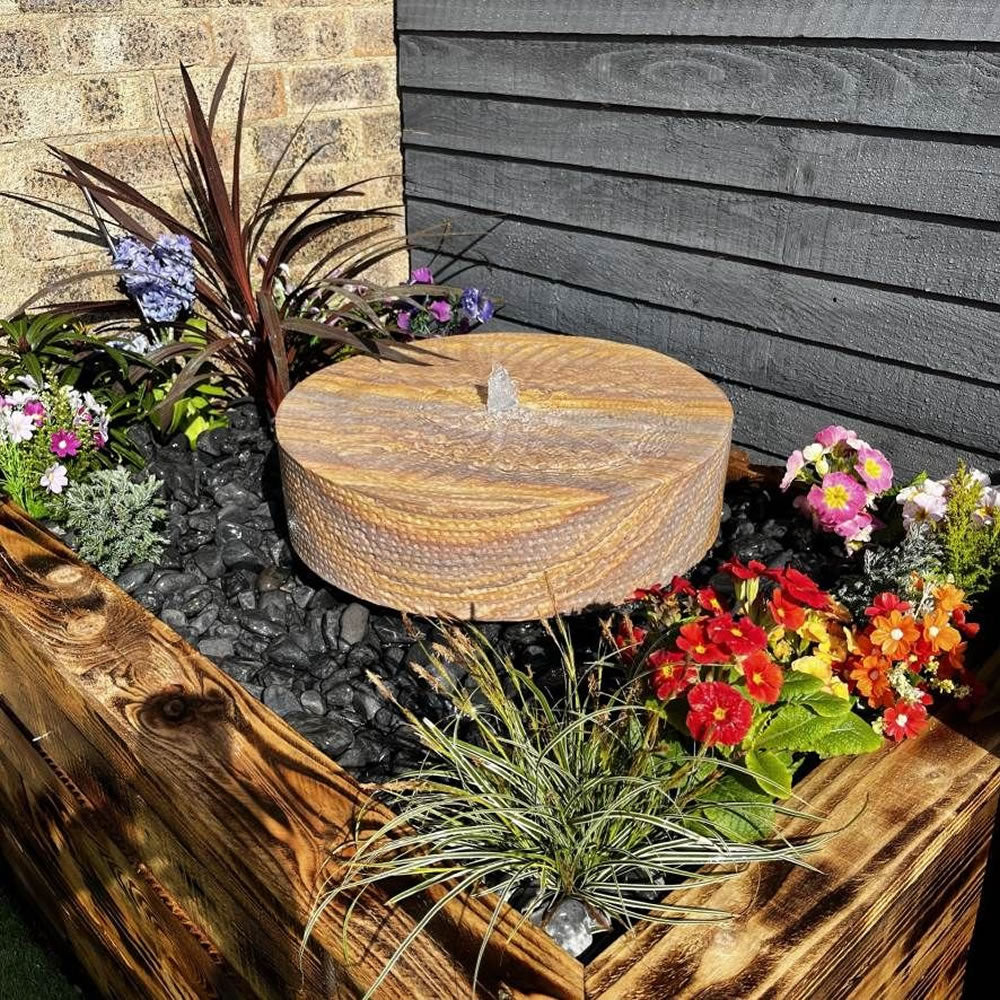 Tranquility Sandstone Millstone 50cm Water Feature