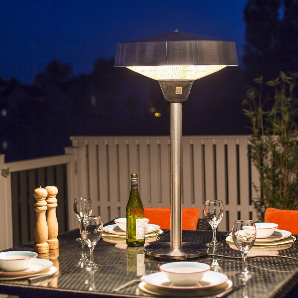 La Hacienda Tabletop Halogen Heater Garden Wildlife