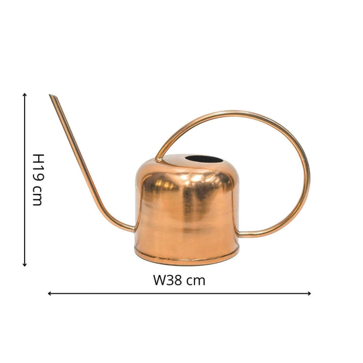 Ivyline Kensington Indoor Copper Watering Can