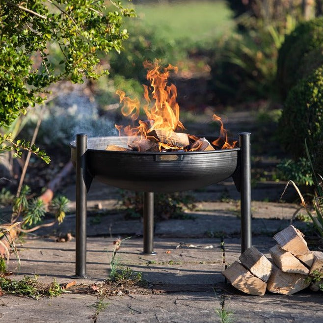 Buy Firepits UK Legs Eleven with Swing Arm BBQ Rack online UK