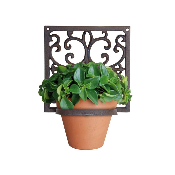 Cast Iron Flowerpot Holder for 1 Pot