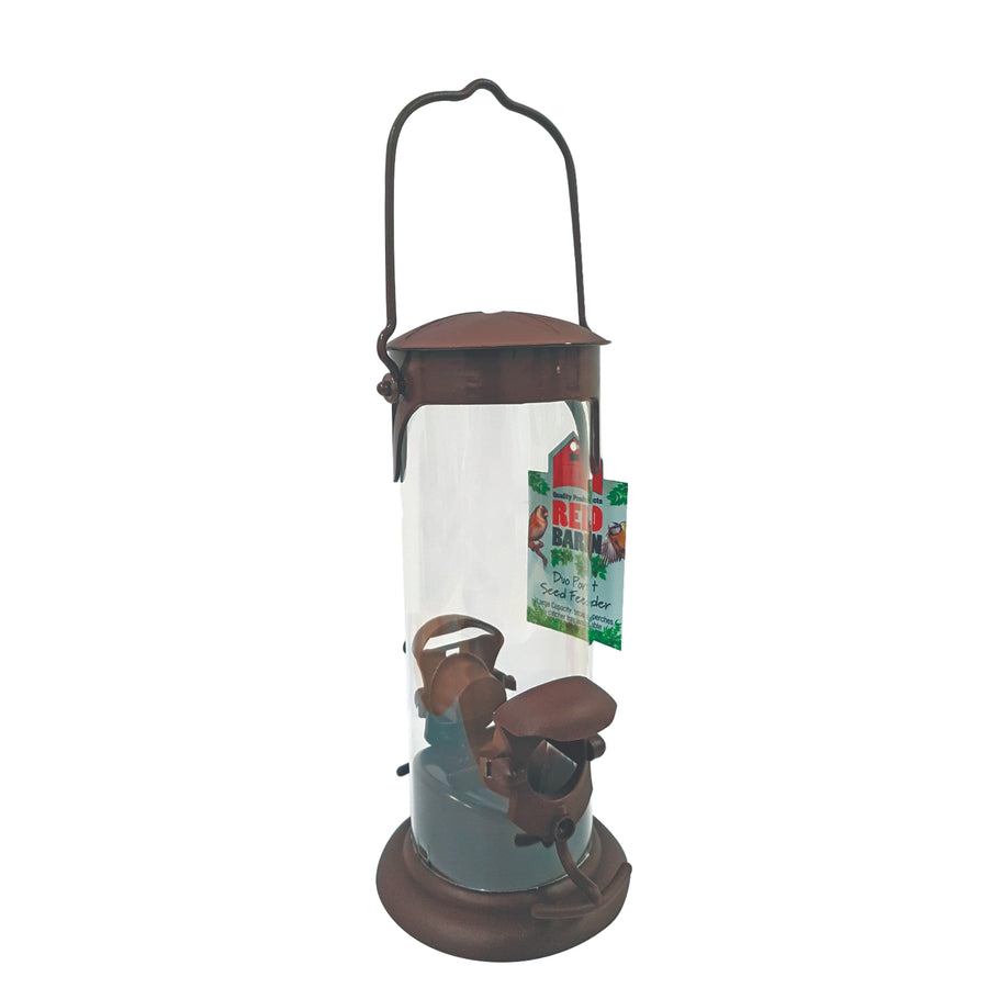 Red Barn Large Capacity Port Seed Feeder dual port