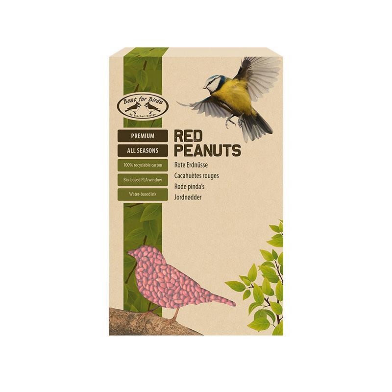 Best for Birds Red Shelled Peanuts 750g Twin Pack