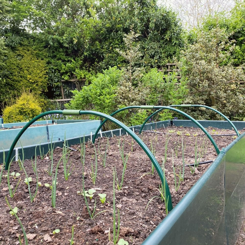 Extendable Metal Garden Hoops for Grow Tunnels & Polytunnels - Small