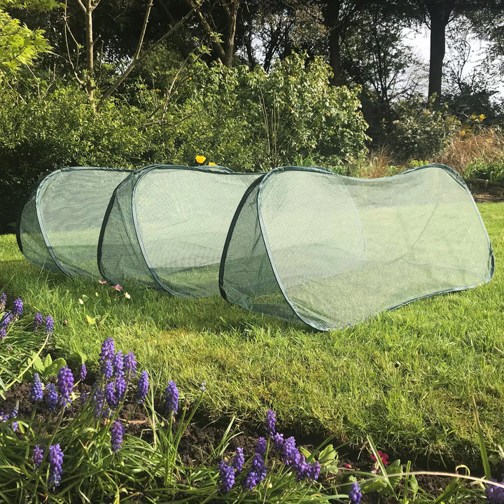 Pop Up Mini Grow Triangular Tunnel & Vegetable Bed Cover