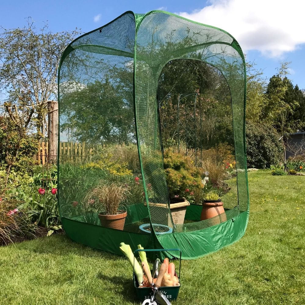 Pop Up Raspberry Fruit Cage & Plant Cover - Garden Wildlife