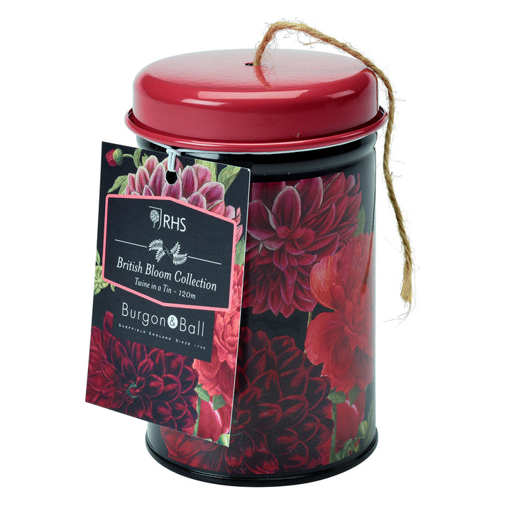 Burgon & Ball RHS British Bloom Twine in a Tin