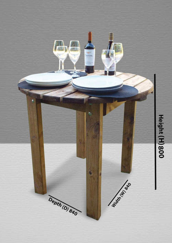 Charles Taylor Circular BBQ Table