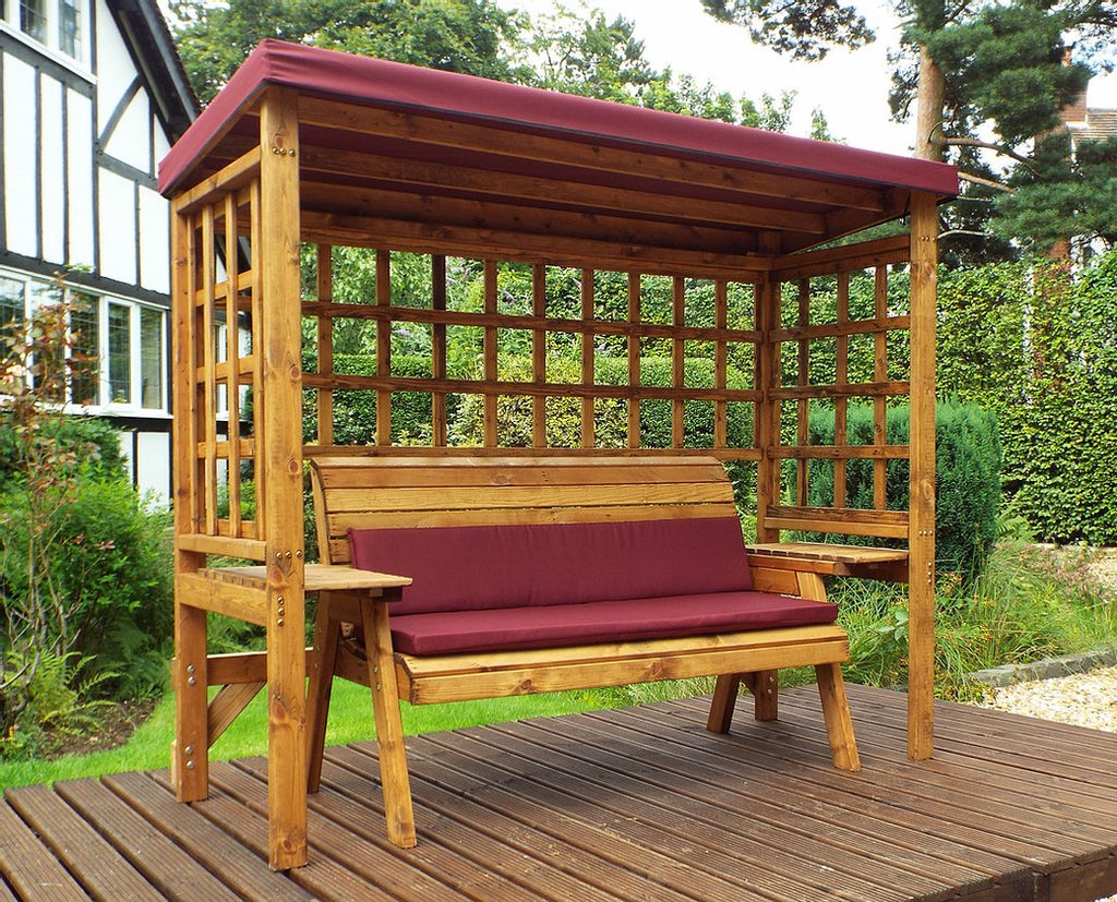 Charles Taylor Wentworth Arbour - Burgundy 2 Seater