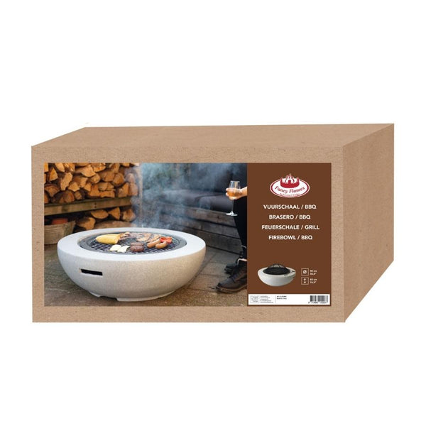 Gardenature MgO Fire Pit BBQ