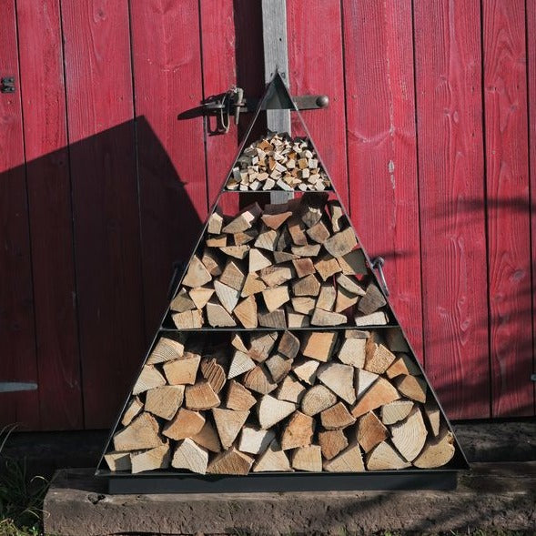 Firepits UK Pyramid Log Store