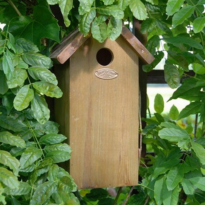 Great Tit Bird Box with Copper Roof
