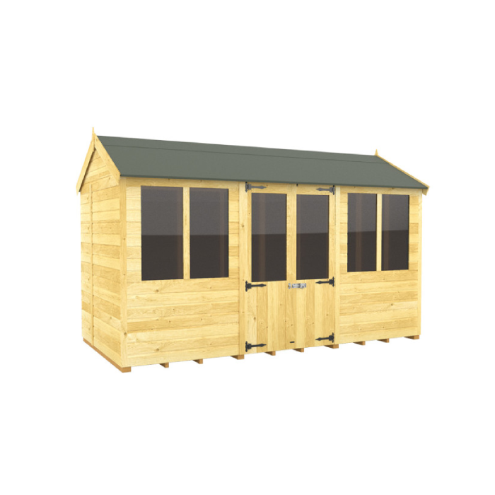 5ft x 12ft Apex Summer House