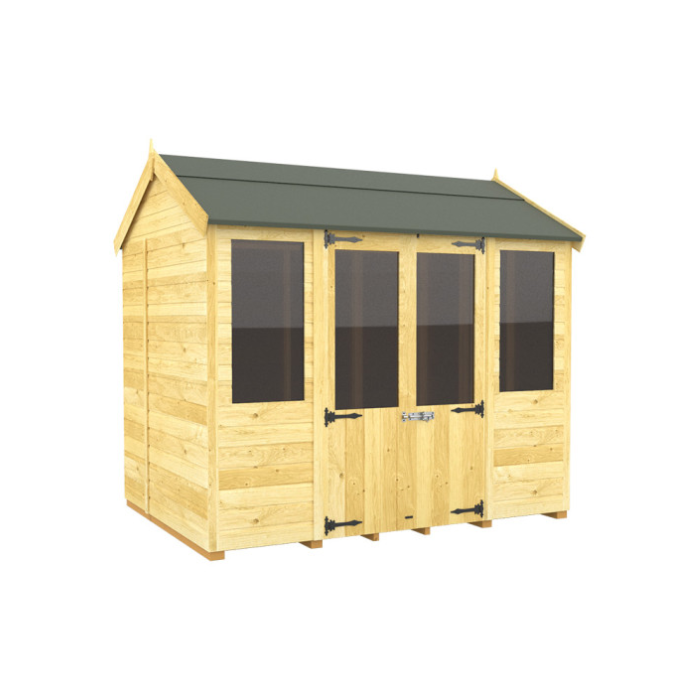 7ft x 8ft Apex Summer House