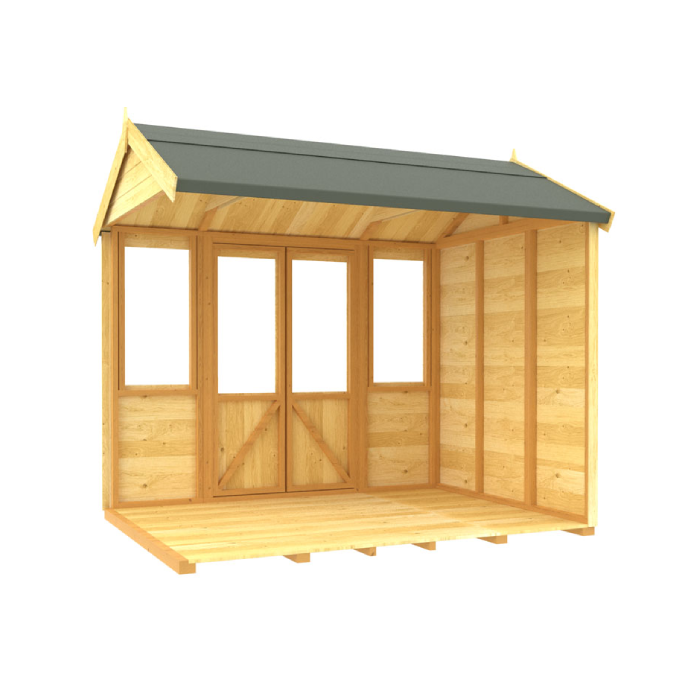 8ft x 10ft Apex Summer House