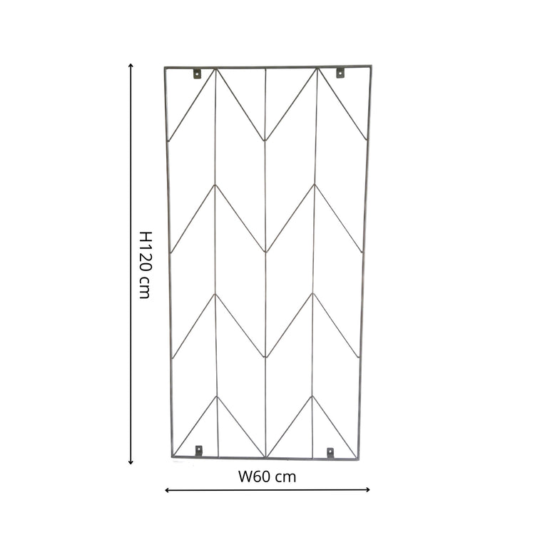 Ivyline Outdoor Herringbone Trellis