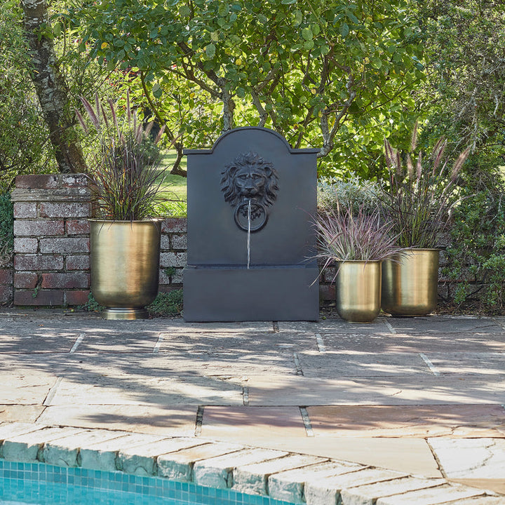 Ivyline Luxury Lion Water Feature