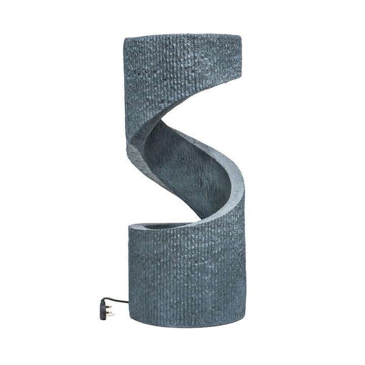 Ivyline Outdoor Spiral Water Feature