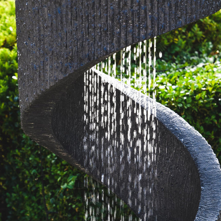 Ivyline Outdoor Spiral Water Feature