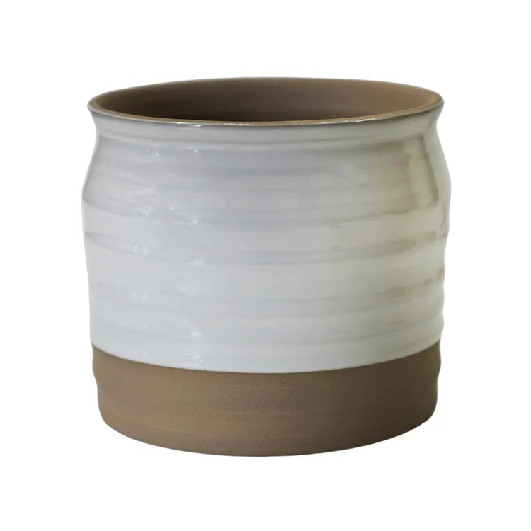 Ivyline Puro Lipped Gloss Ripple Planter White