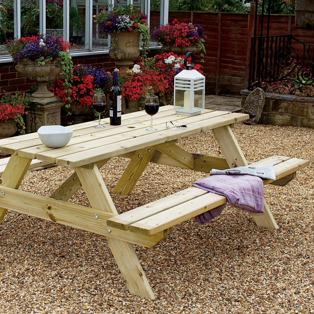 Woodshaw Appleton 6 Seater Picnic Bench