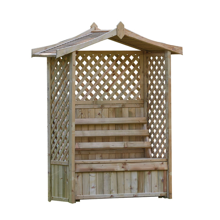Woodshaw Tansley Seated Arbour