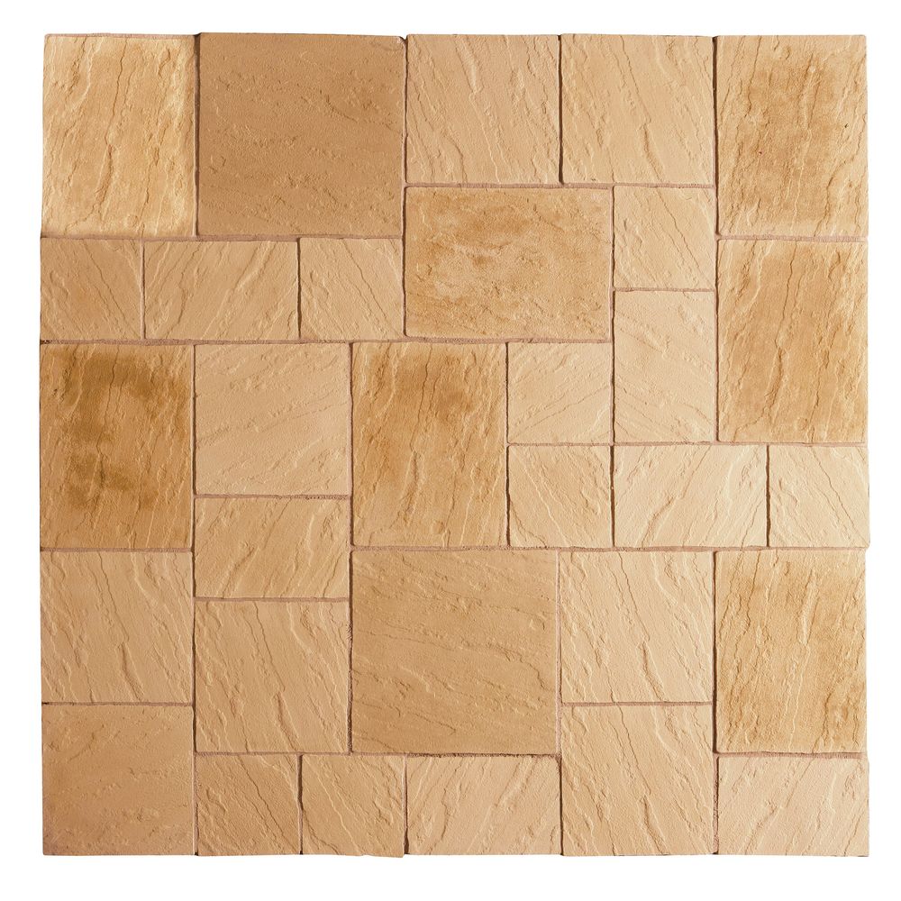 Buy Kelkay Abbey Paving Patio Kits - York Gold online UK