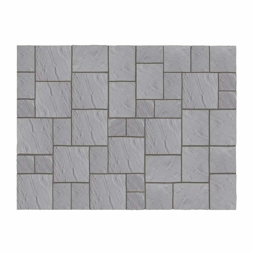 Buy Kelkay Abbey Paving Patio Kits - Graphite online UK