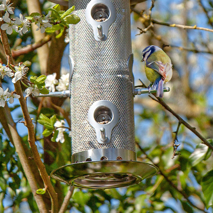 Wildlife World Stainless Steel Bird Feeder