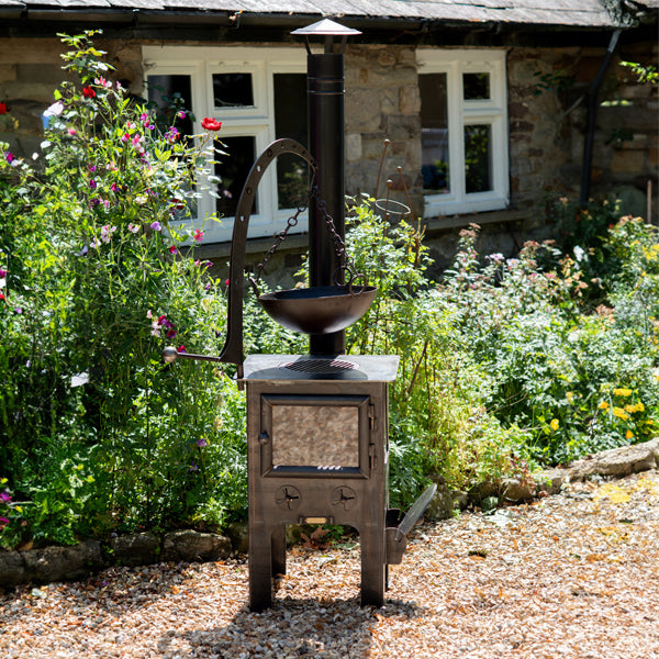 Firepits UK Small Outdoor Wood Burner