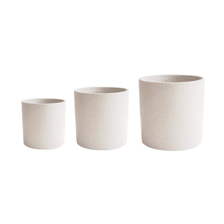 Ivyline Valetta Terrazzo Planter - 3 Set