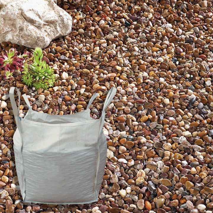 Kelkay Quartzite Pea Pebbles 10-22mm 750kg Bulk Bag
