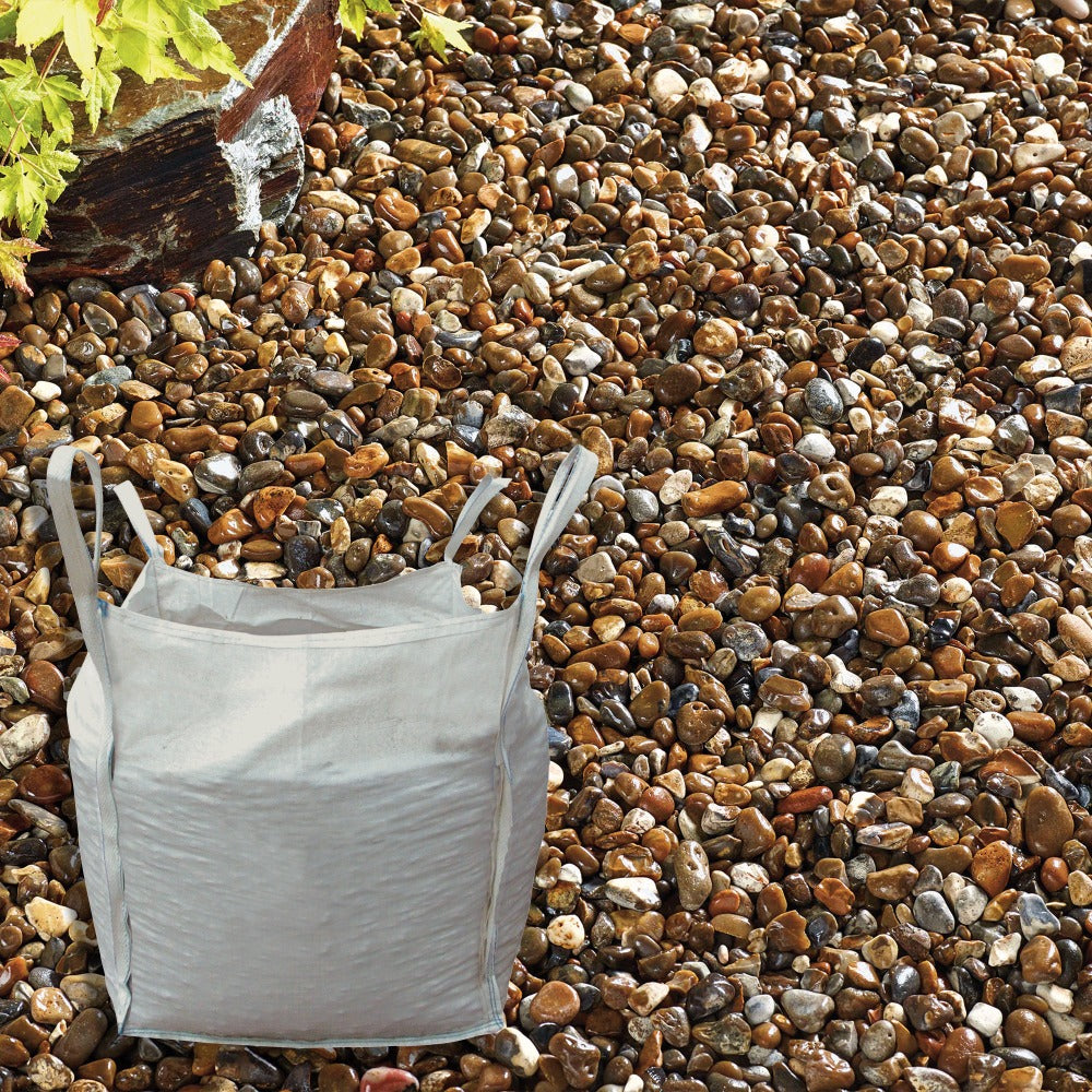 Kelkay Oyster Pearl Pebbles 10-25mm 750kg Bulk Bag