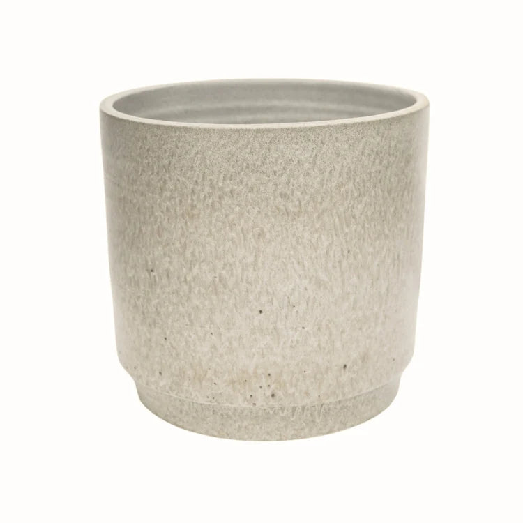 Wesley Marble Planter Cream