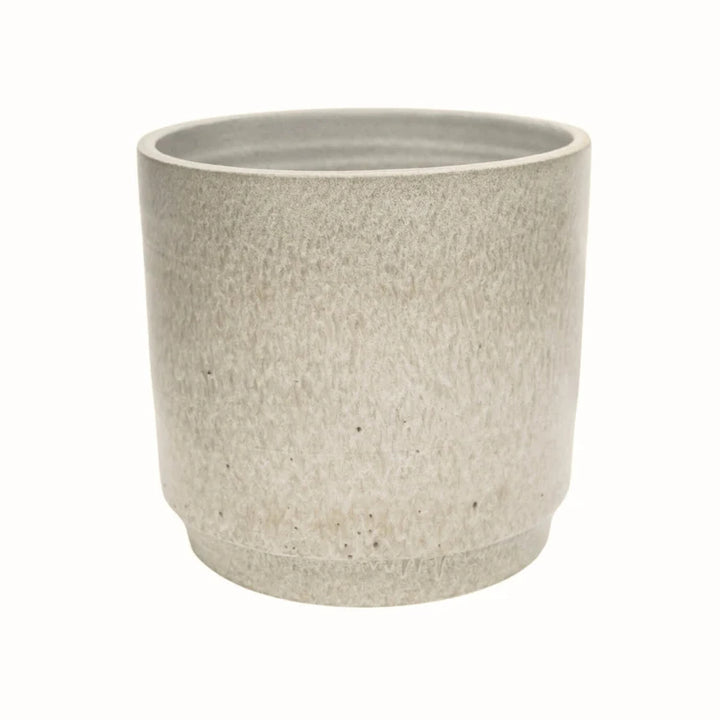 Wesley Marble Planter Cream