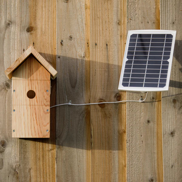 Gardenature Solar Powered Battery WiFi Bird Box Camera System