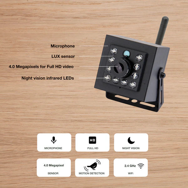 Gardenature WiFi Bird Box Camera System