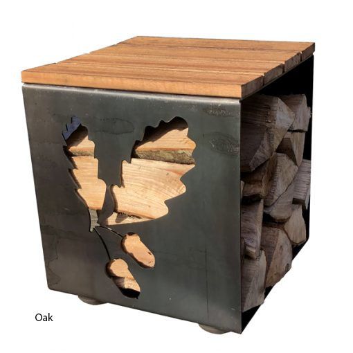 Firepits UK Log Store Seat