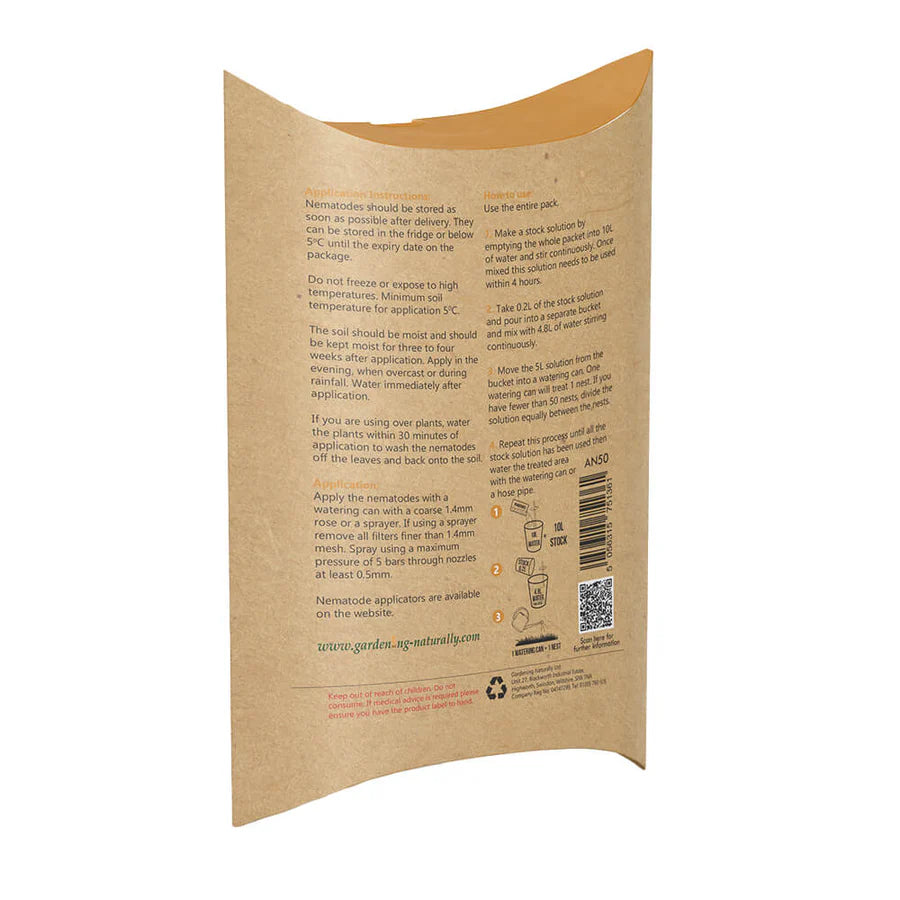 Gardening Naturally Ant Nematodes 50m2 back