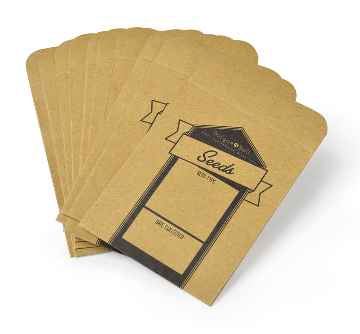 Burgon & Ball Seed Storage Envelopes 12 Pack