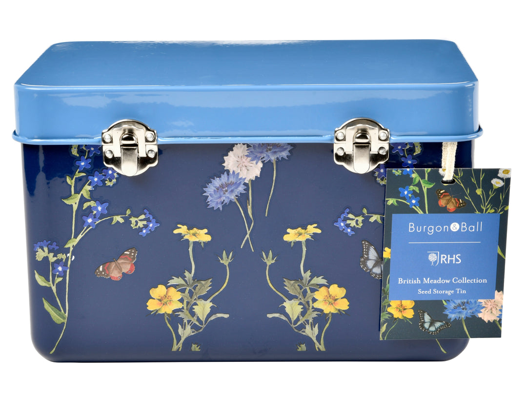 Burgon & Ball RHS British Meadow Seed Storage Tin