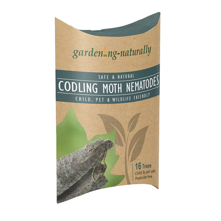 Codling Moth Nematodes Treats 16 Trees - Front of packet